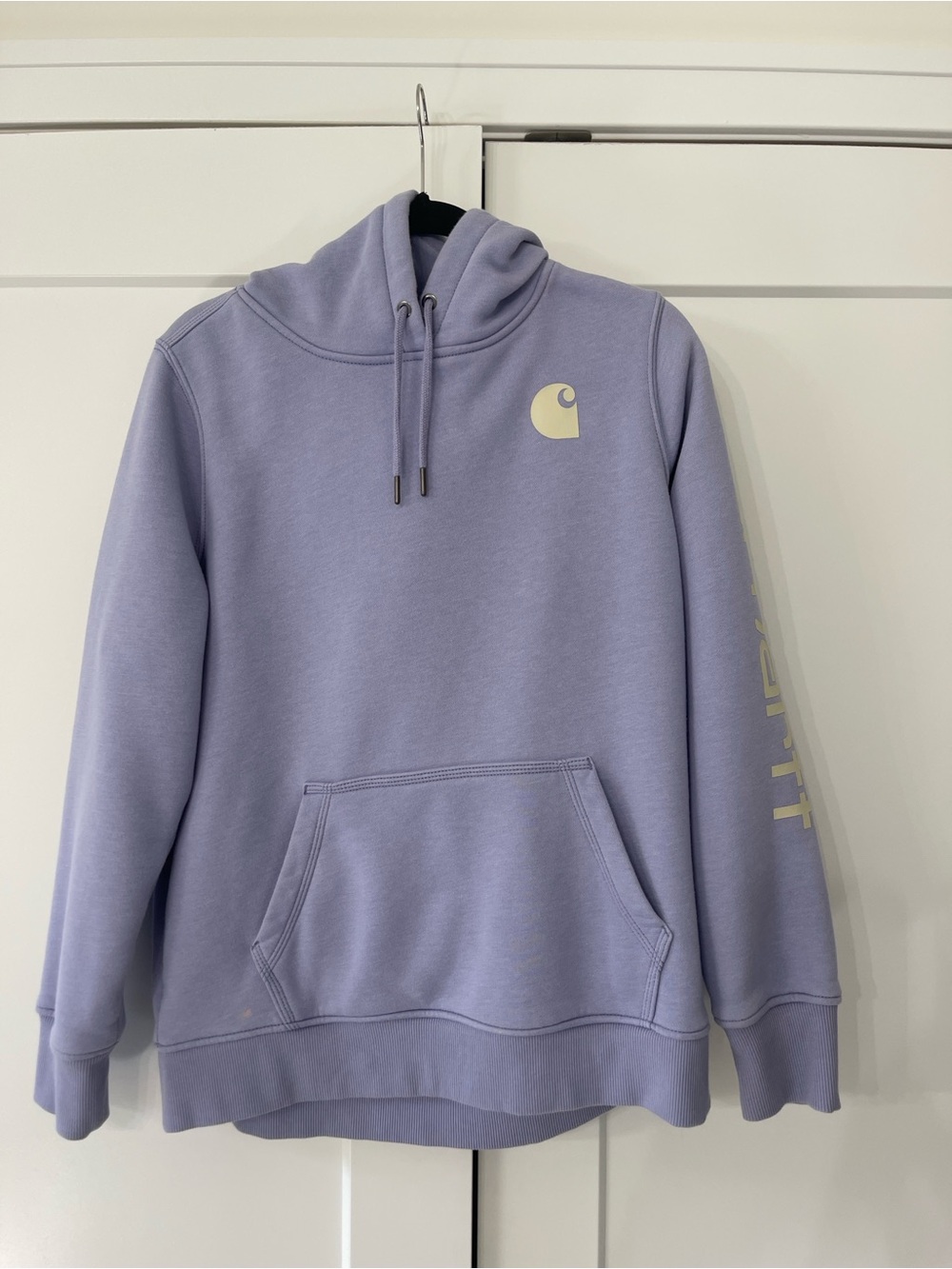 Carhartt Lavender Crewneck Hoodie - Men's Pullover Sweatshirt